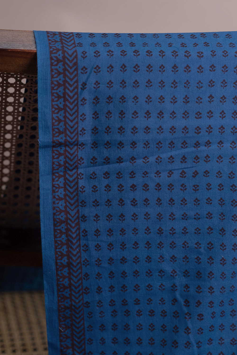 Blue Bagh Cotton Fabric