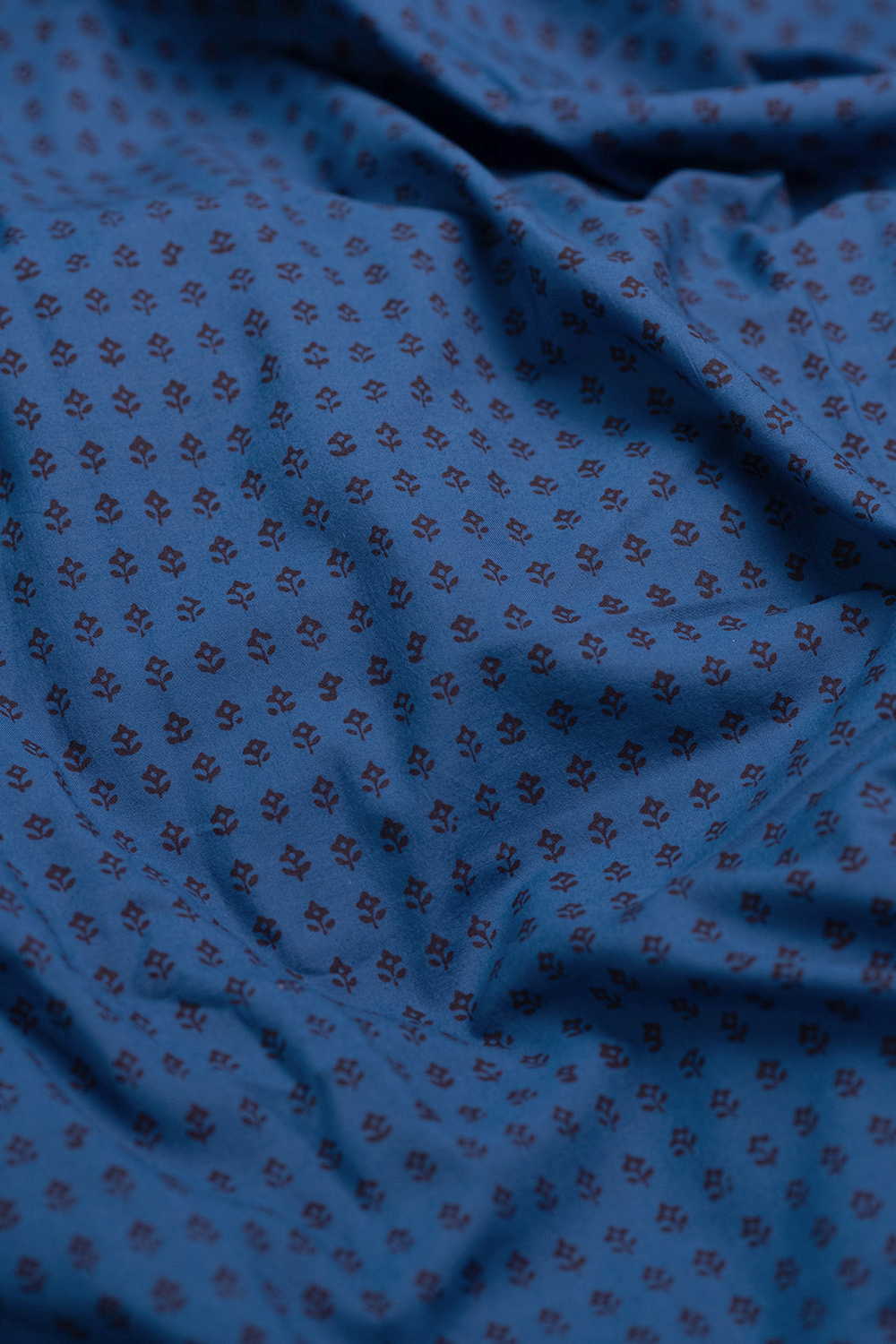 Blue Bagh Cotton Fabric - Image 2