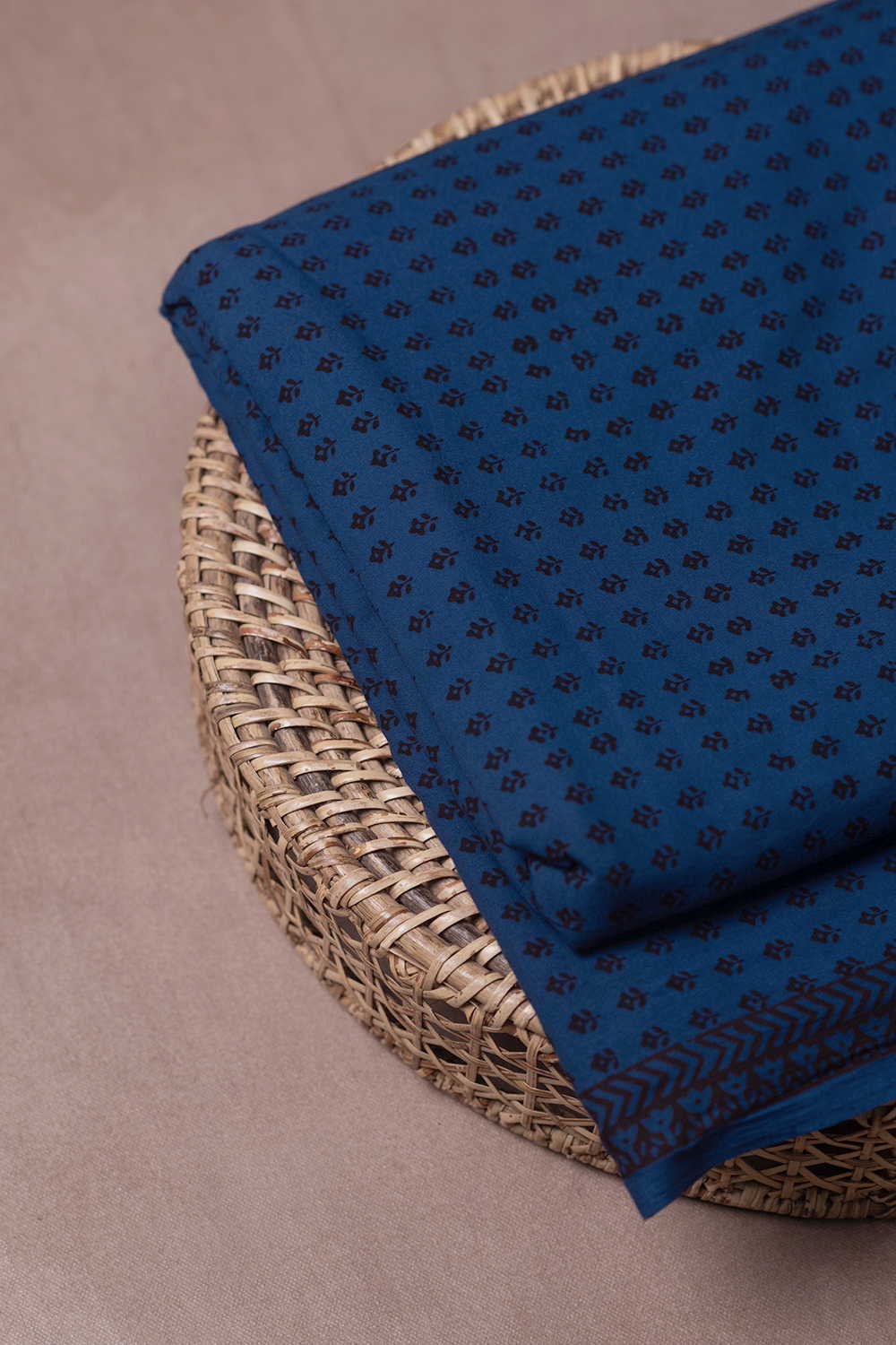 Blue Bagh Cotton Fabric - Image 3