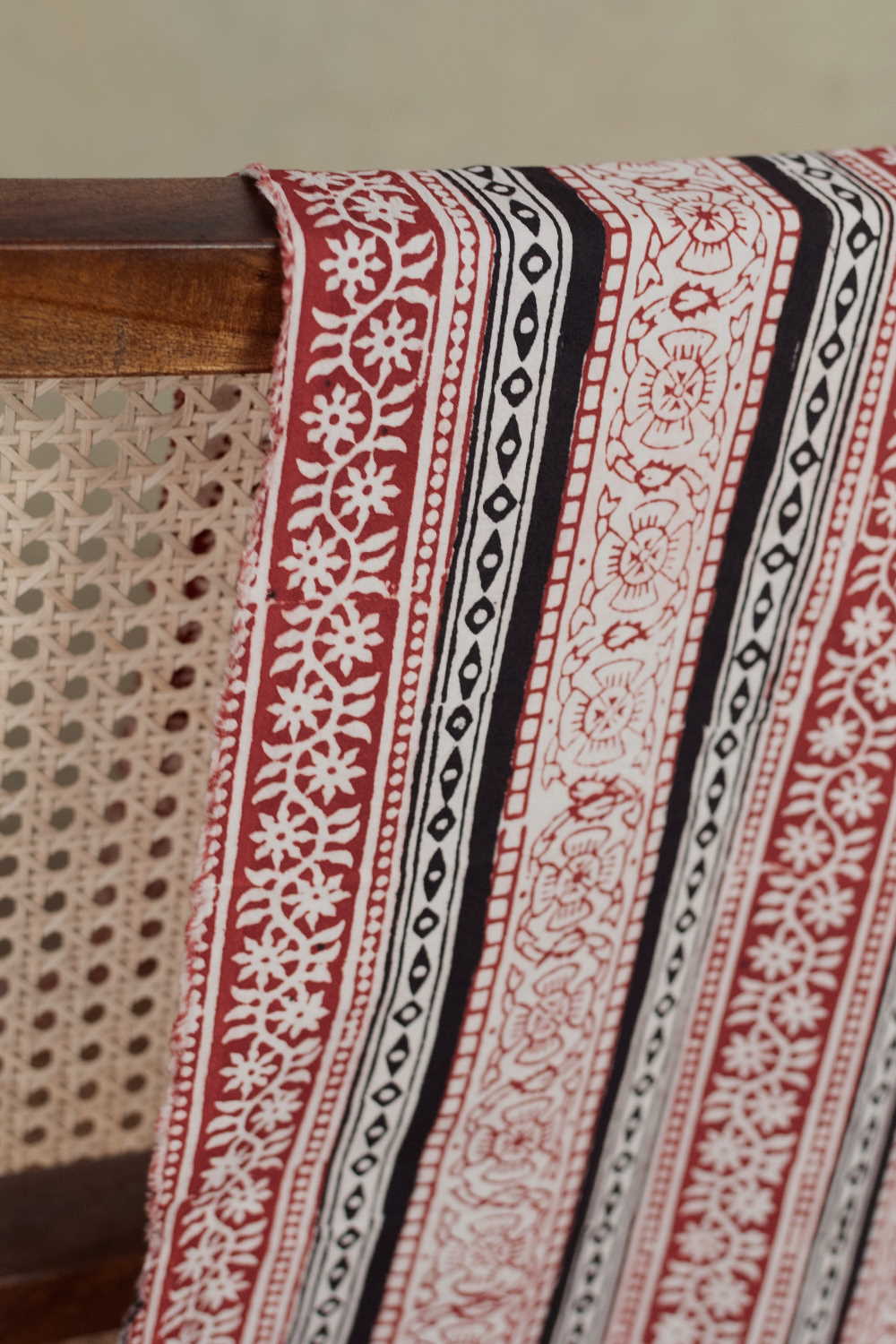 Multi Stripes Bagh Cotton Fabric - Image 3