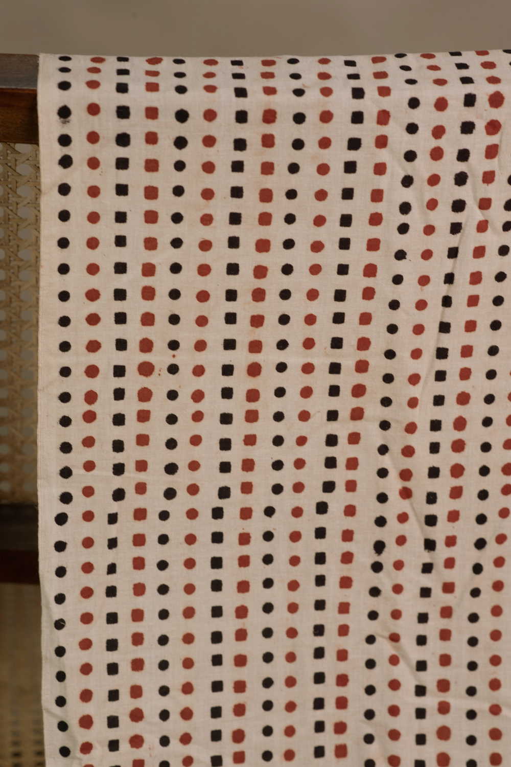 Dot Matrix Bagru Cotton Fabric - Image 2