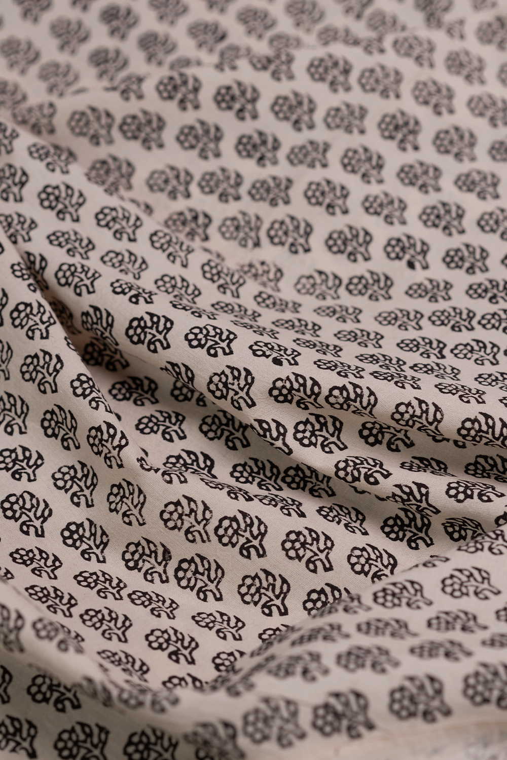 Mini Bloom Bagru Cotton Fabric - Image 3