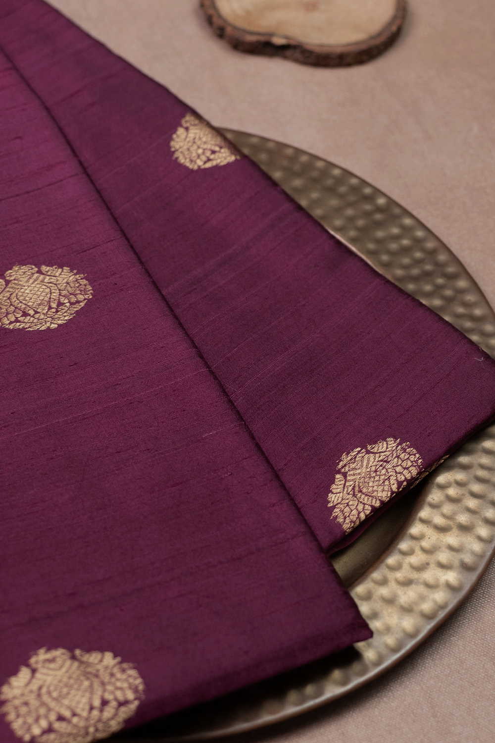 Traditional Motifs Banarasi Silk Fabric
