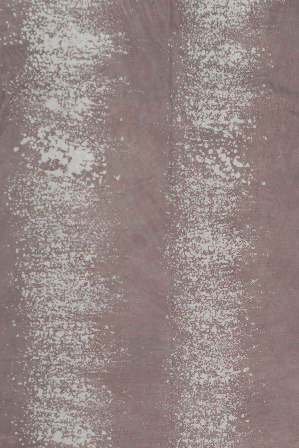Rustic Splash - Brown Block Printed Batik Cotton Fabric - Image 4