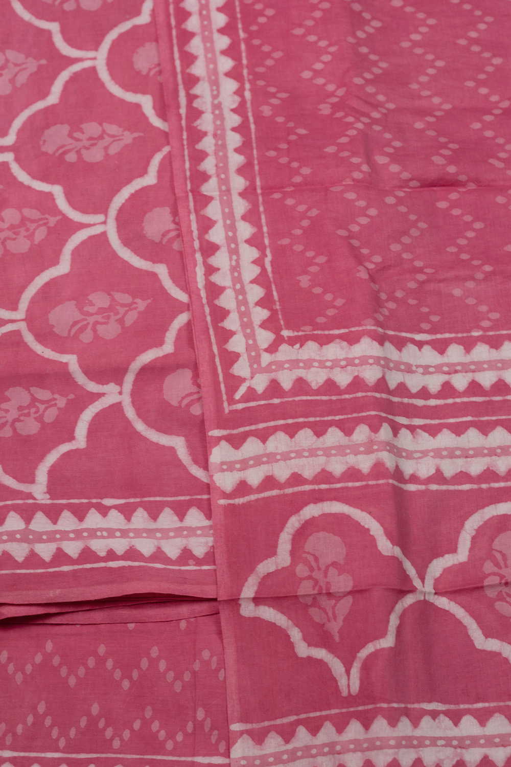 Intricate Design Block Printed Cotton Suit - Image 3