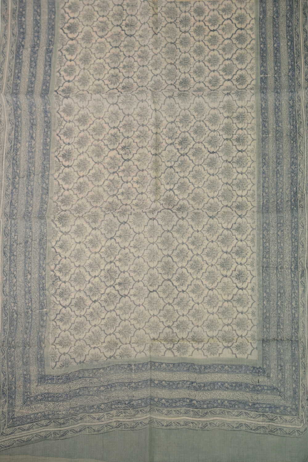 Intricat Design Block Printed Kota Cotton Dupatta - Image 3