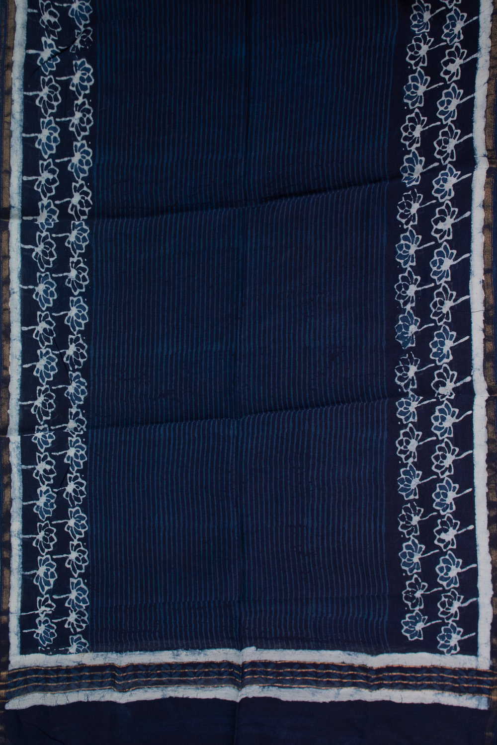 Lotus Butta Chanderi Silk Cotton Top & Dupatta - Image 3