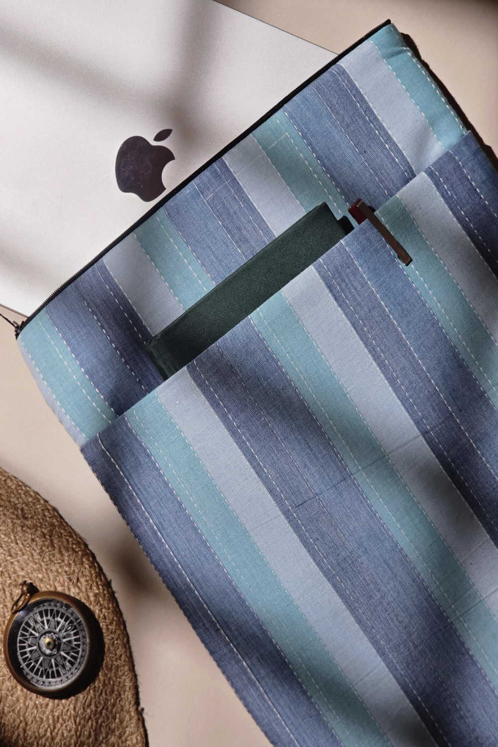 Artisan Handwoven Laptop Sleeve Cover – 15 x 11.5 Inches - Image 3