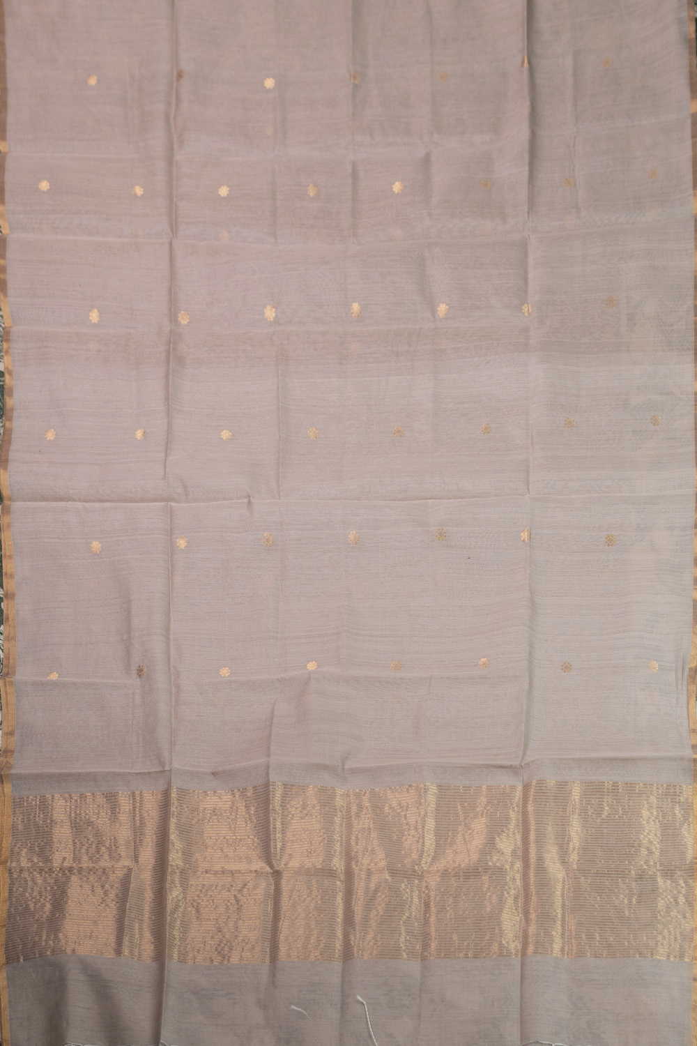 Tiny Zari Butti Chanderi Silk Cotton Dupatta - Image 3