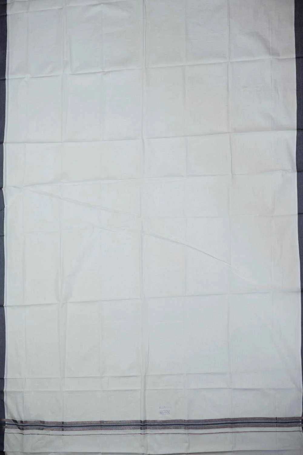 Off-White Handwoven Cotton Dhoti with Handspun Shirt - Image 3