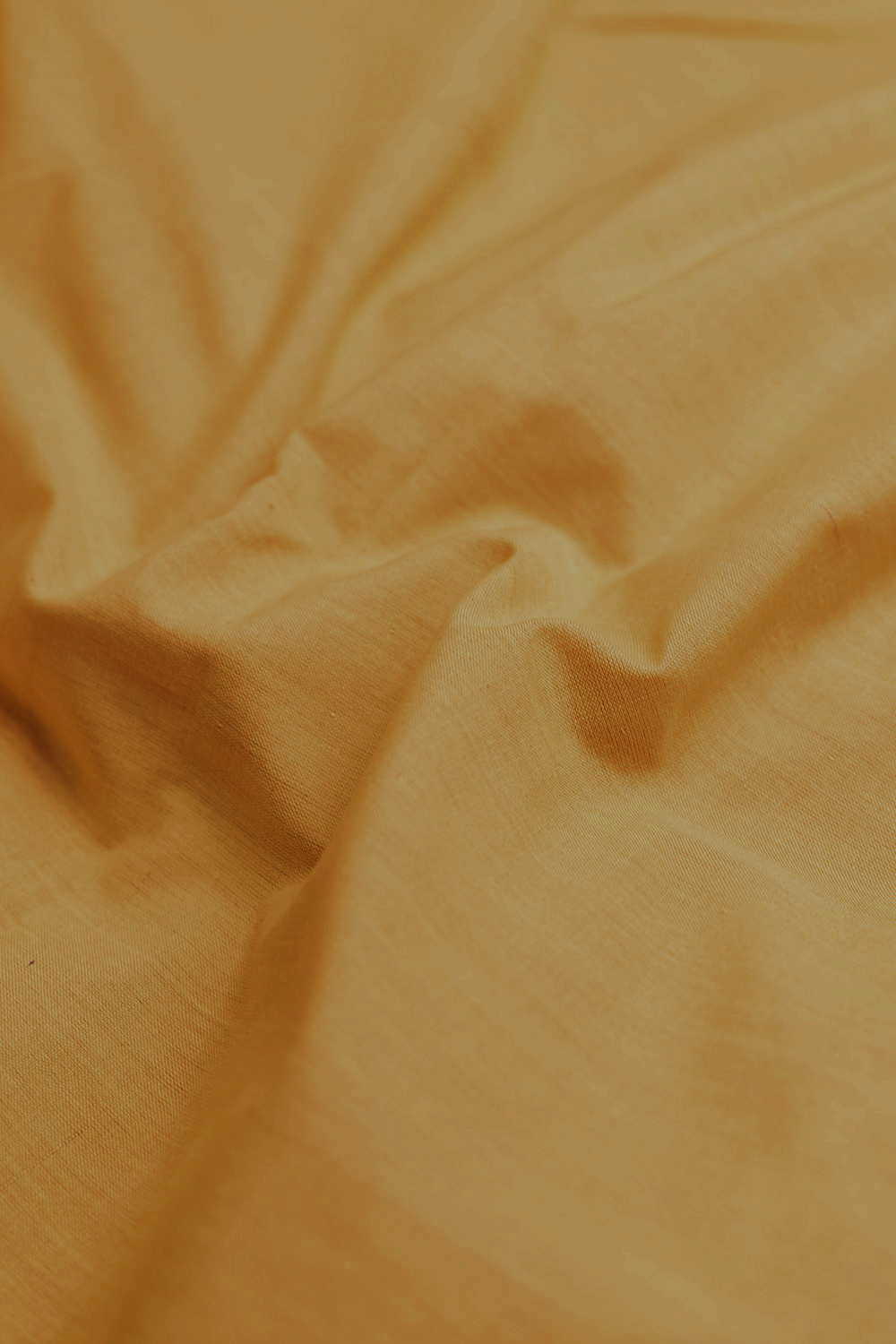 Tuscany Yellow Yarn Dyed Handwoven Cotton Fabric - Image 3
