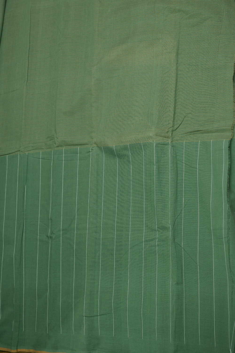 Parakeet Green Handwoven Cotton Fabric - Image 4