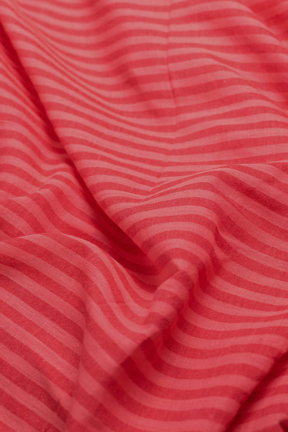Pin Stripes Handwoven Cotton Fabric - Image 2