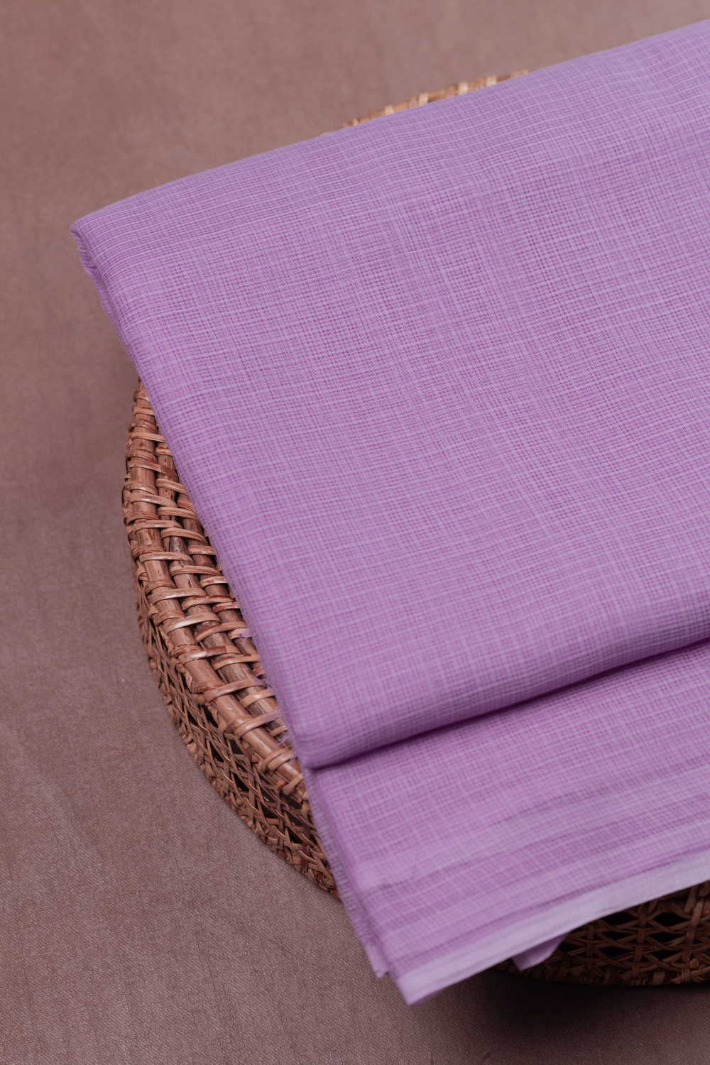 Lavender Purple Kota Cotton Fabric