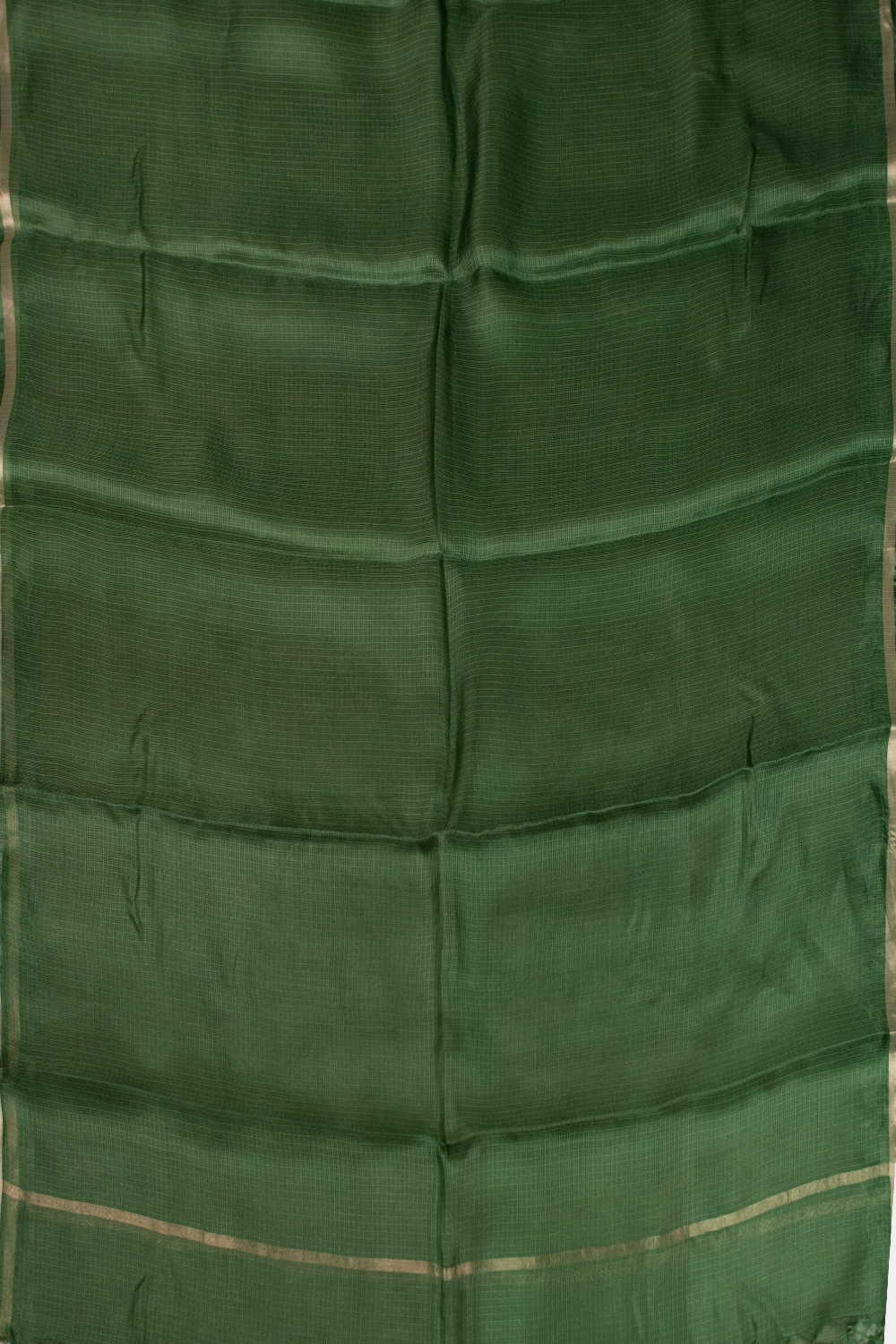 Leaf Green Kota Silk Dupatta - Image 3
