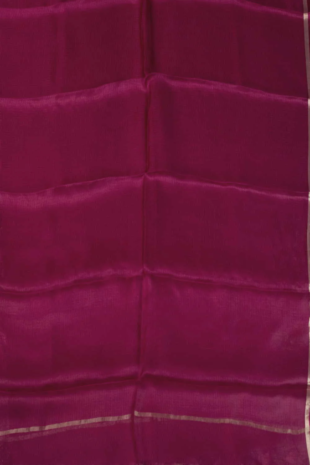 Darker Pink Kota Silk Dupatta - Image 3