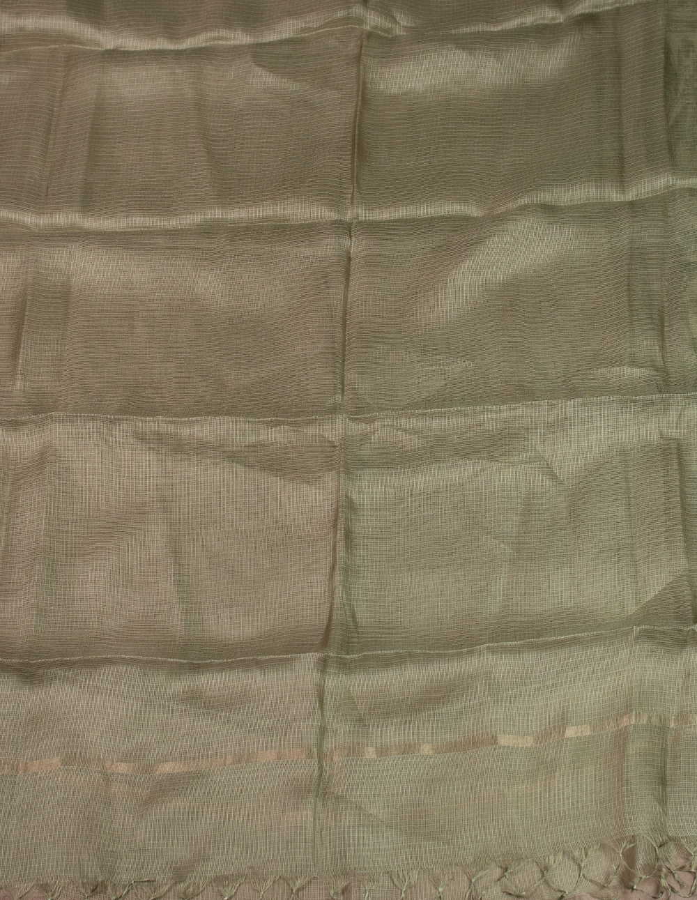 Baby Green Kota Silk Dupatta - Image 3