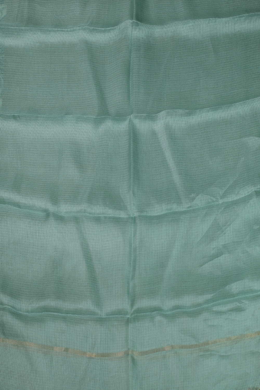 Teal Blue Kota Silk Dupatta - Image 3