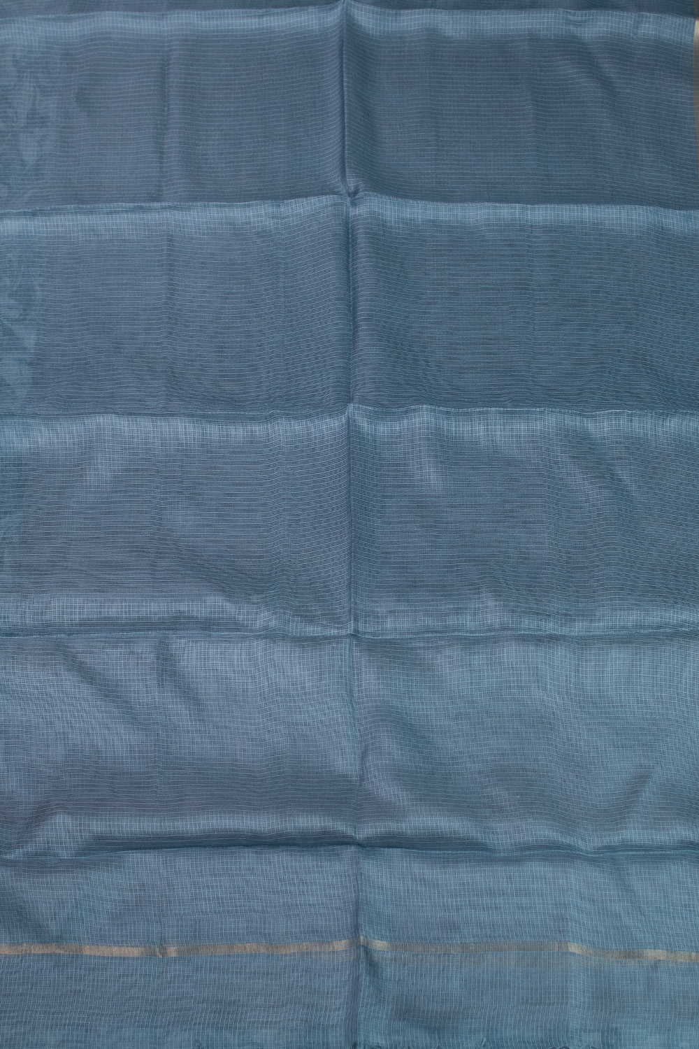 Shade of Blue Kota Silk Dupatta - Image 3