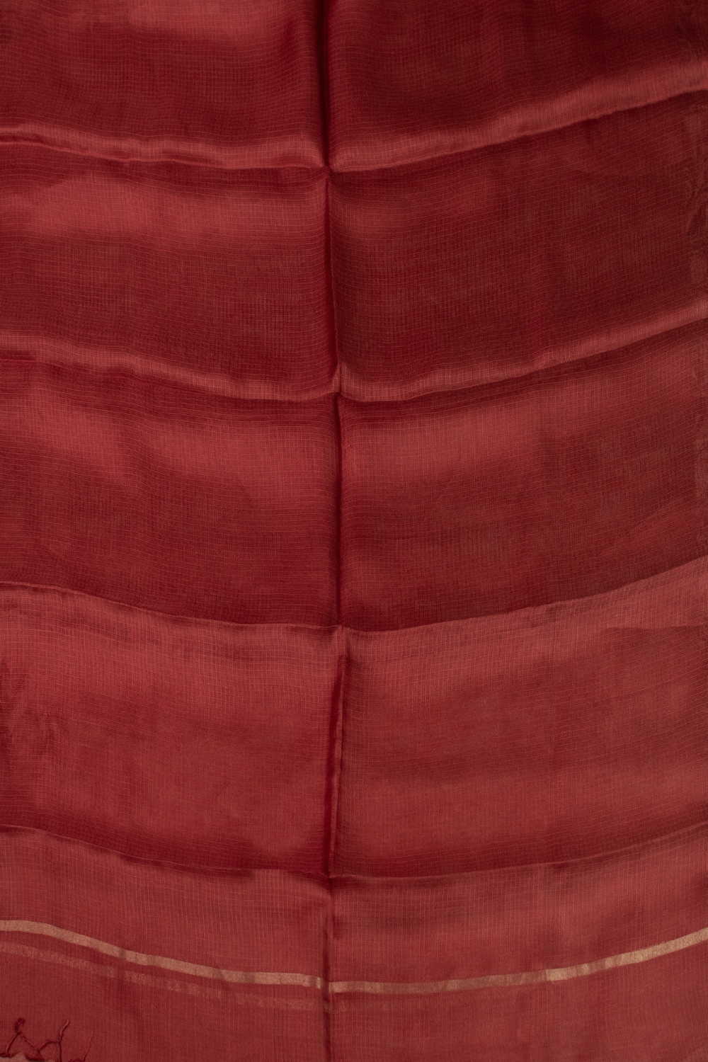 Rich Maroon Kota Silk Dupatta - Image 3
