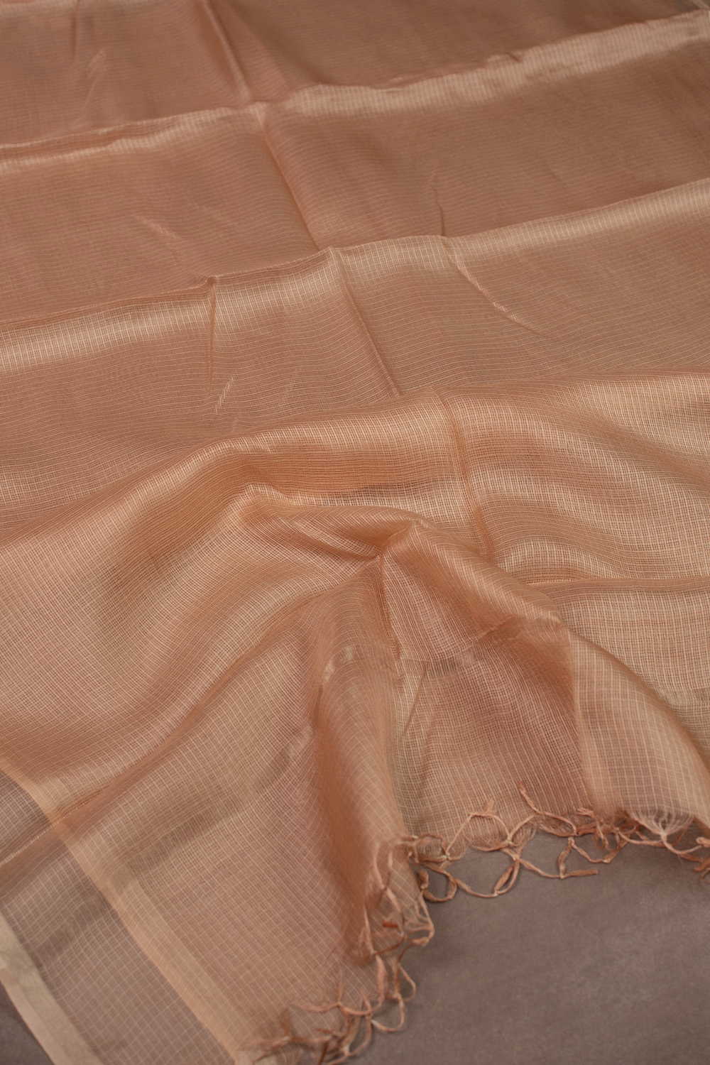Orange Shade Kota Silk Dupatta