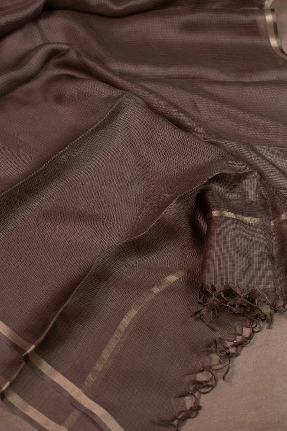Brown Kota Silk Dupatta - Image 2