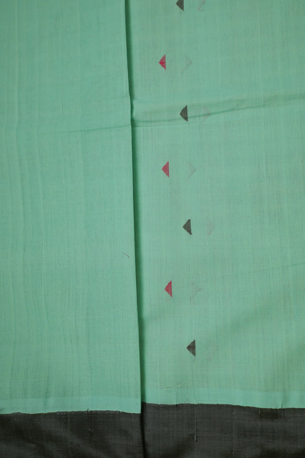 Pista Green Handwoven Saree - Image 4
