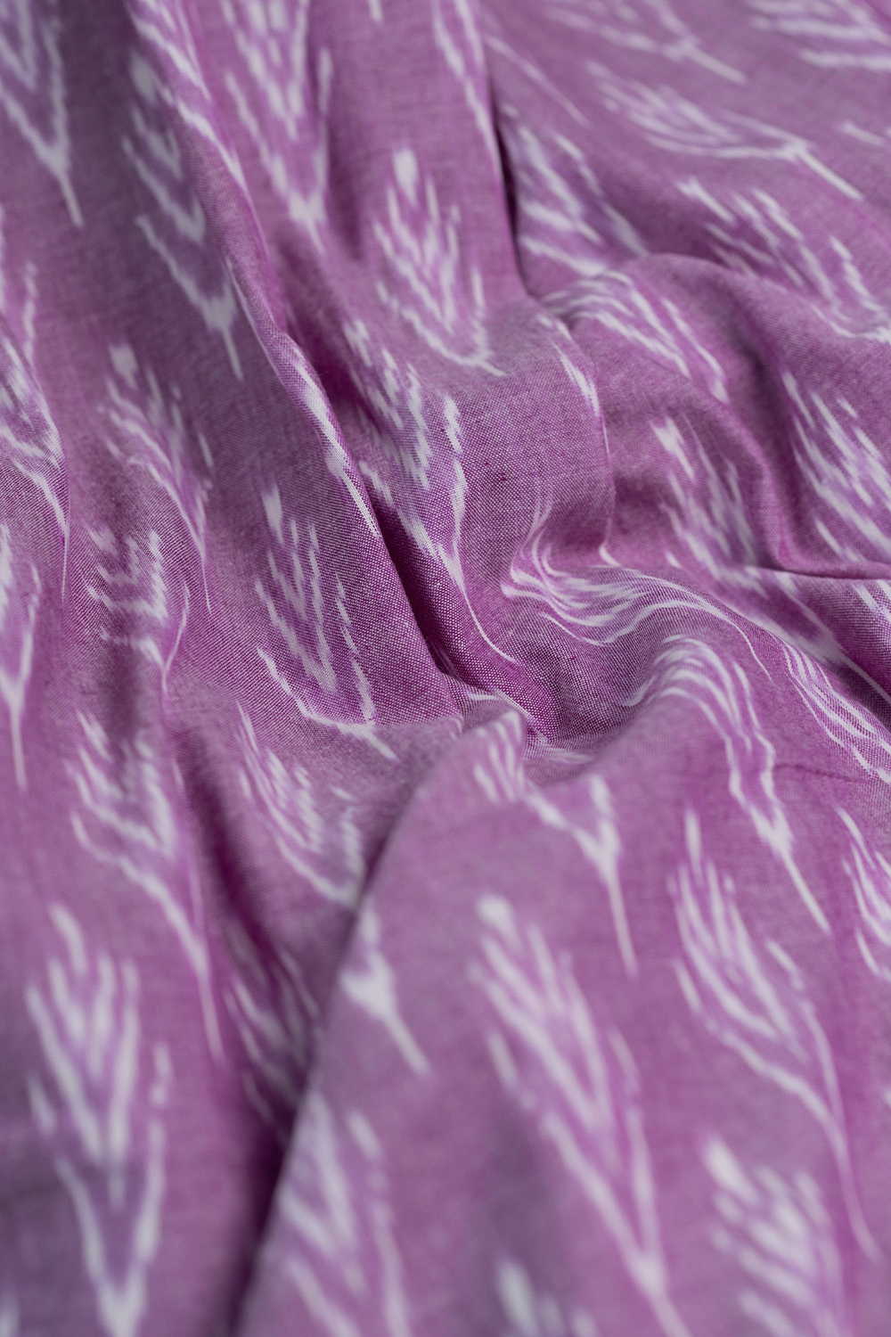 Big Butta - Pink Ikat Cotton Fabric - Image 3