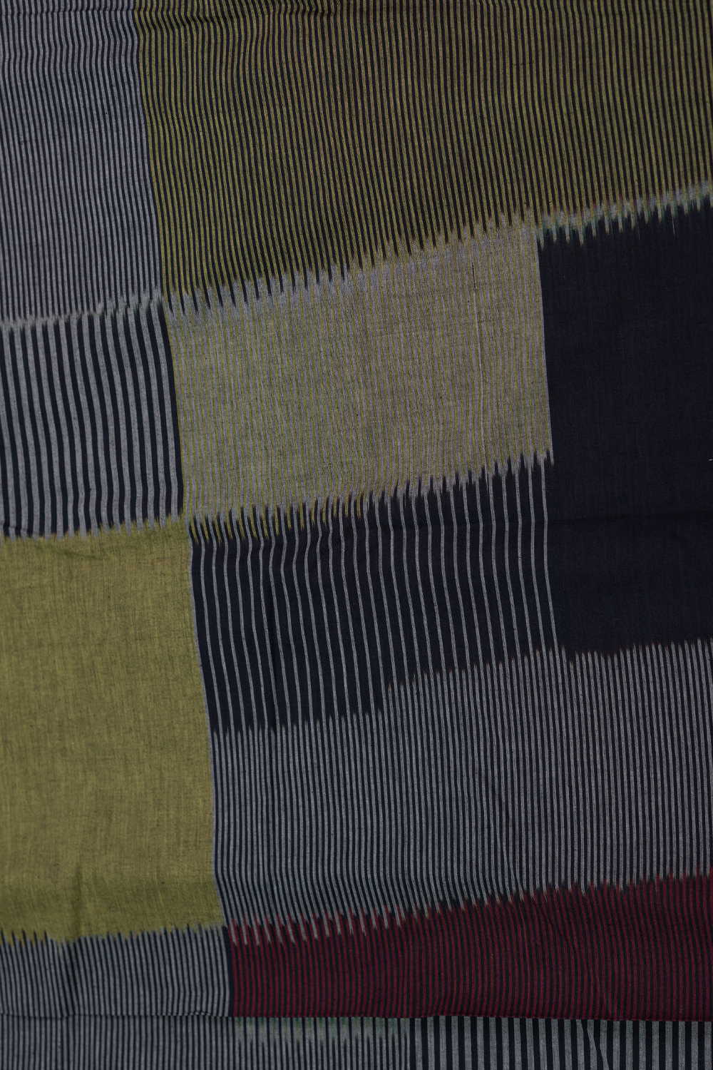 Shadow Blocks Ikat Cotton Fabric - Image 4