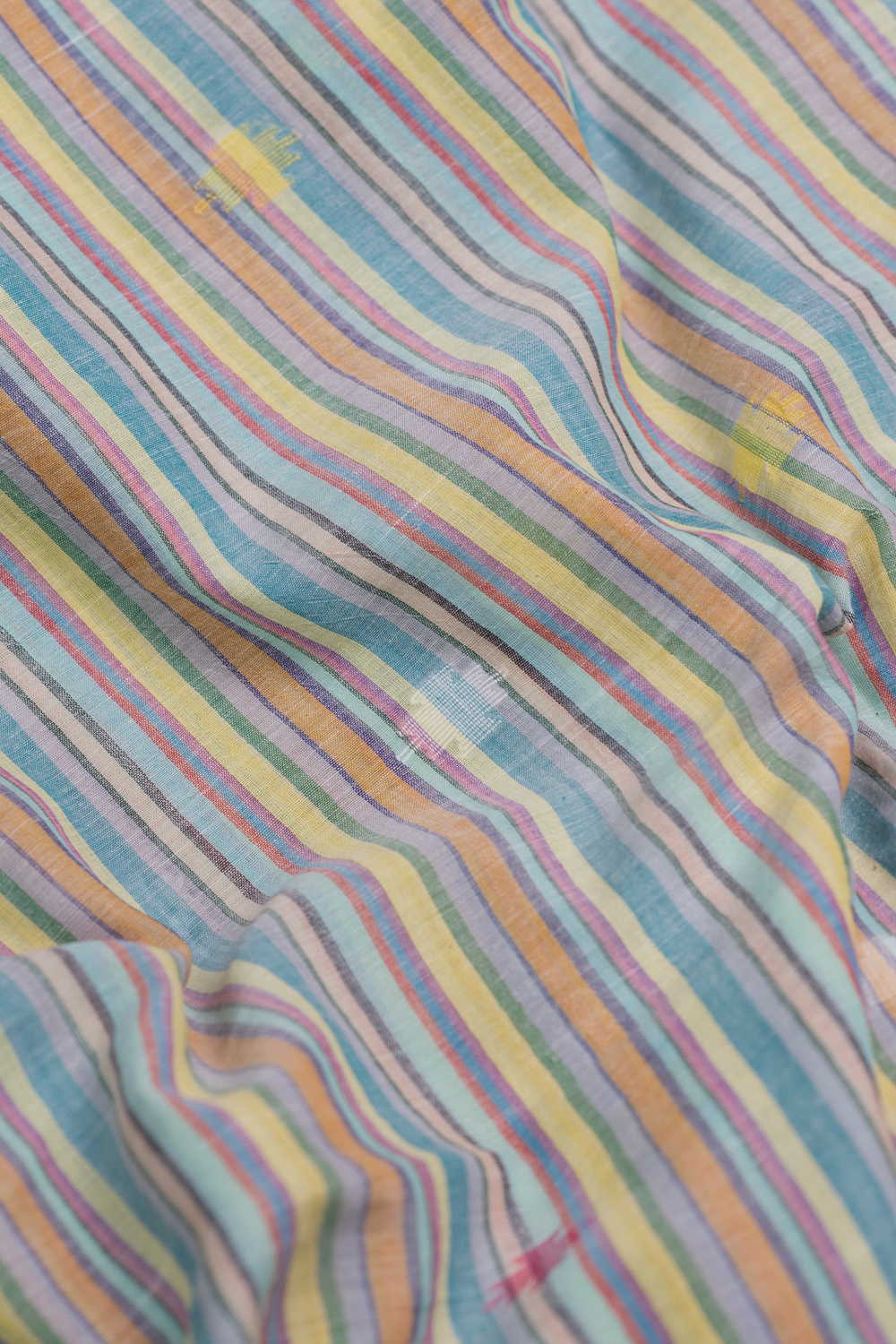 Colour Play - Jamdani Cotton Fabric - Image 2