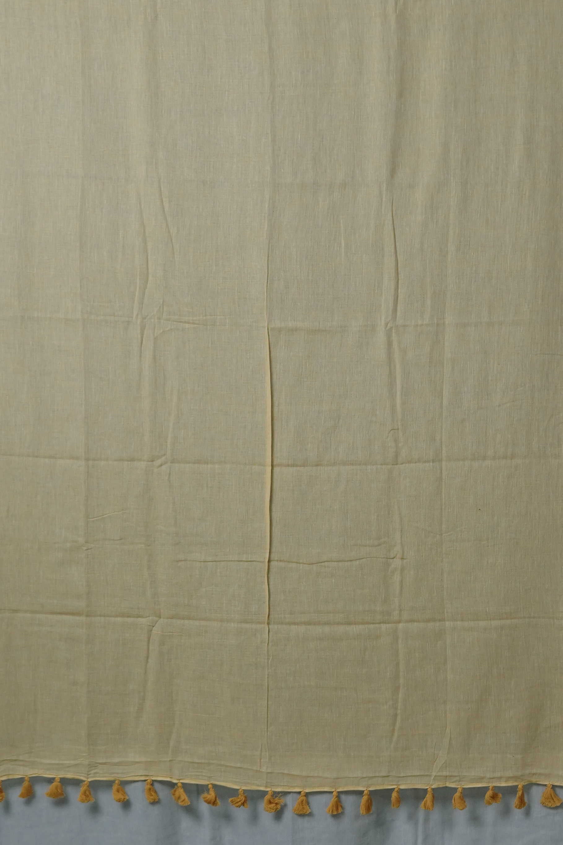 Multi-Colored Half & Half Mul Cotton saree - Image 2