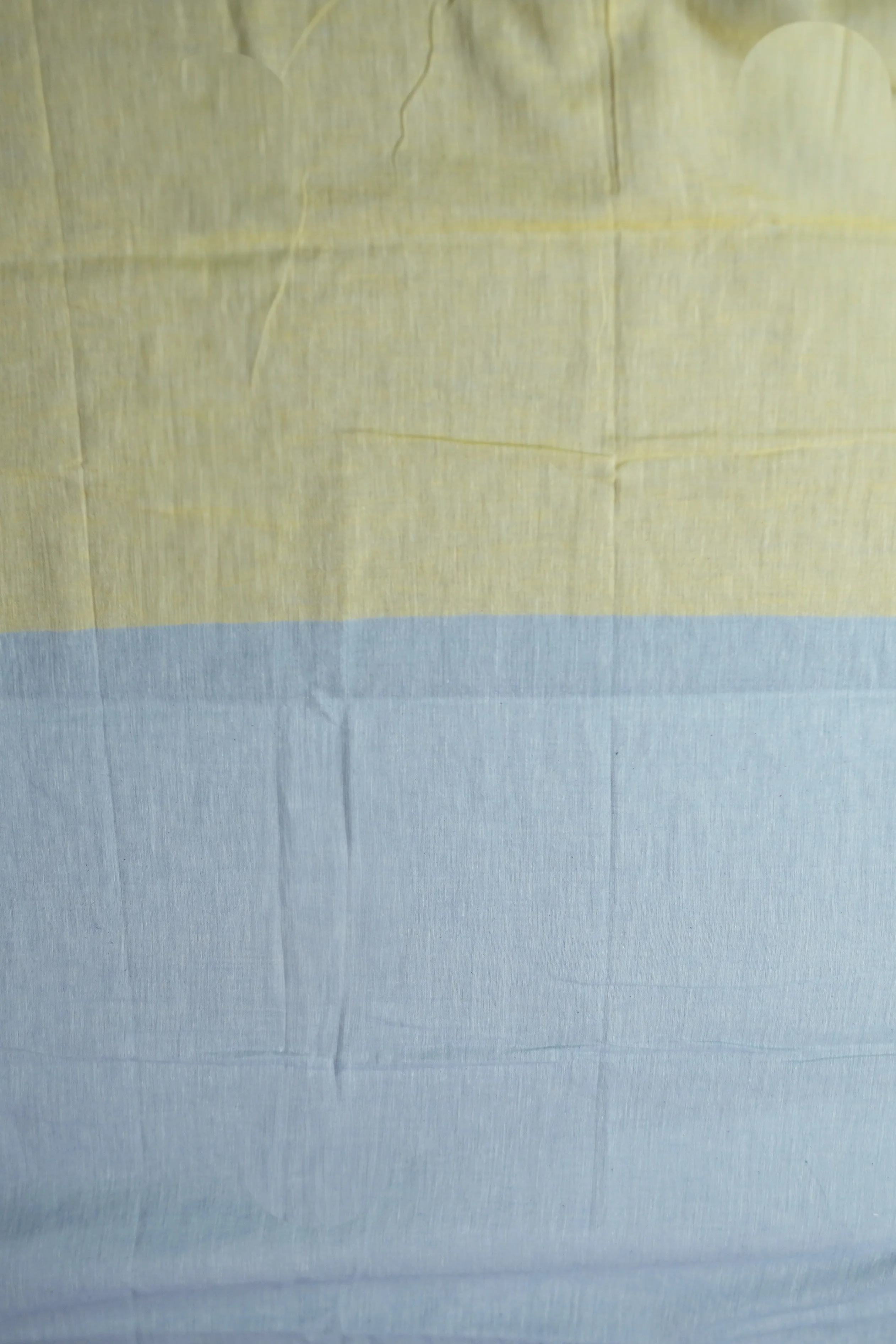 Multi-Colored Half & Half Mul Cotton saree - Image 4