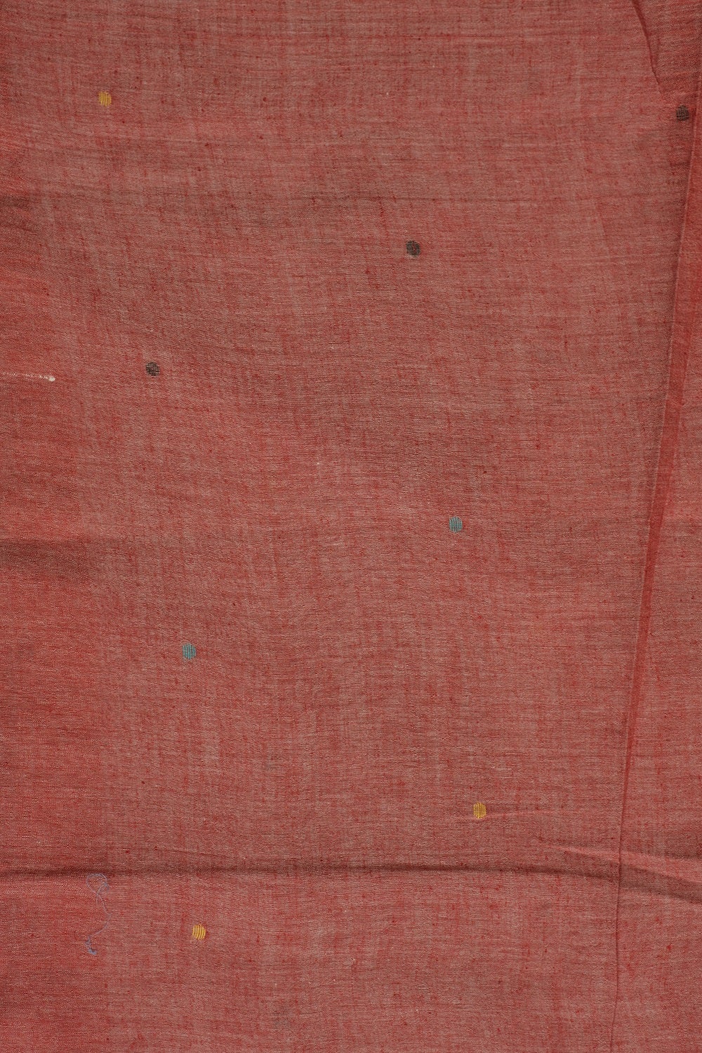 Dual Shaded Red Jamdani Kurta Fabric - Image 4