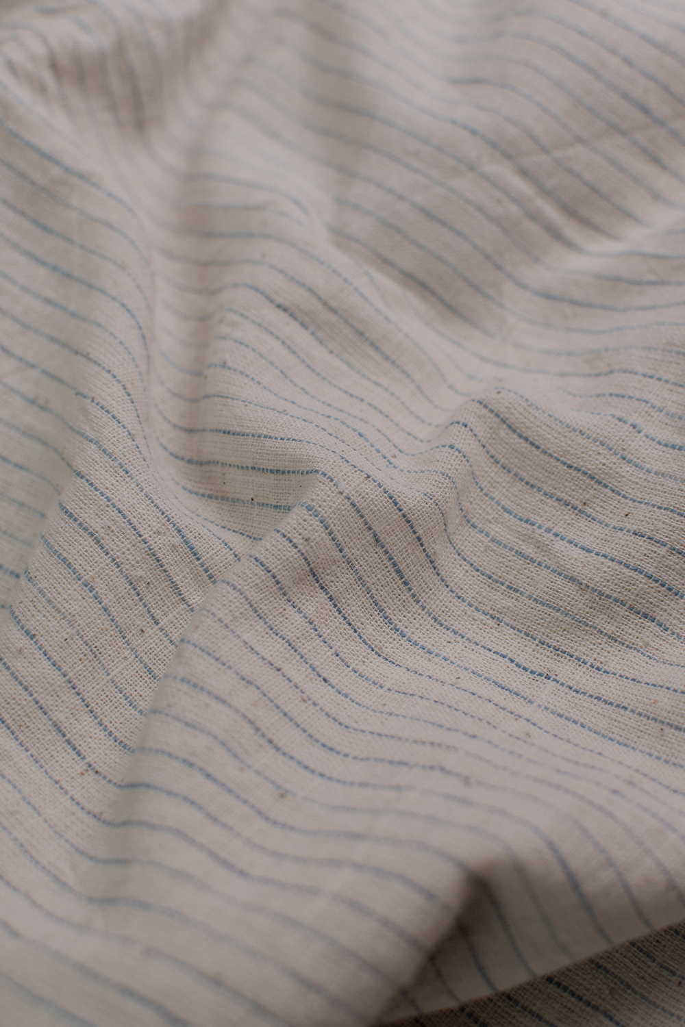 Stripes On Cream Kala cotton Cotton Fabric