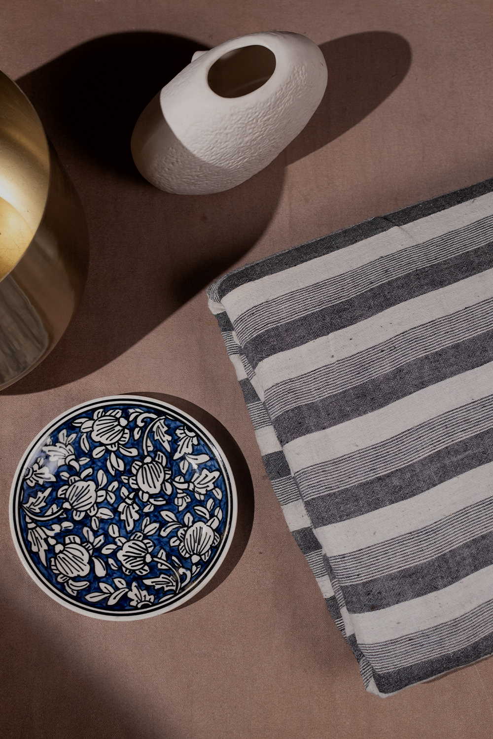 Grey Horizon Kala Cotton Fabric