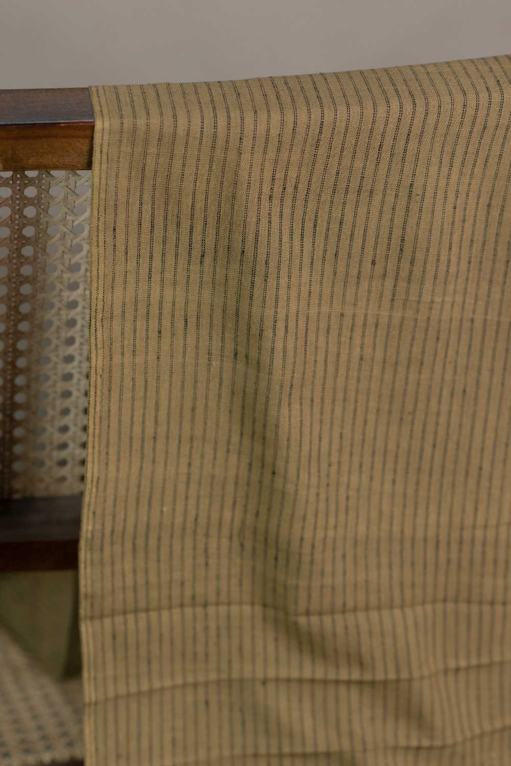 Dull Yellow Kala Cotton Fabric - Image 2