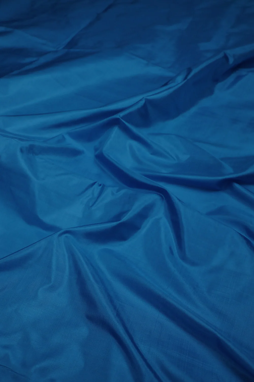Dark Blue Kanchi Silk Fabric - Image 3