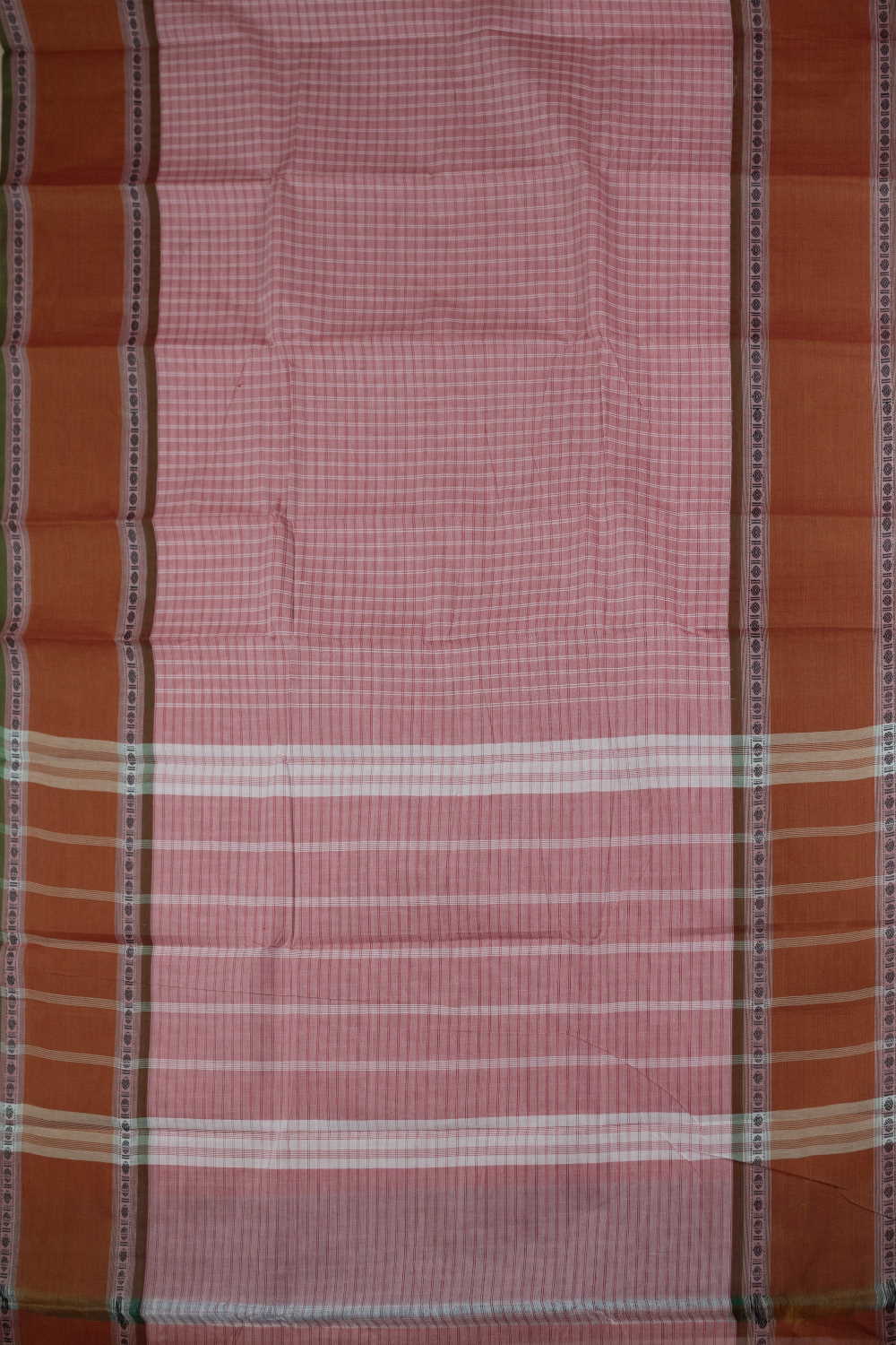 Rose Wood Kanchipuram Cotton saree - Image 2