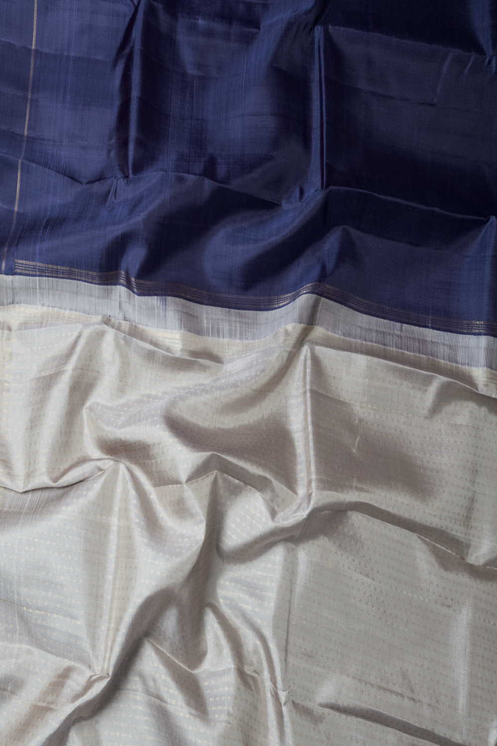 Brinjal Violet Kanchipuram Silk Saree - Image 3
