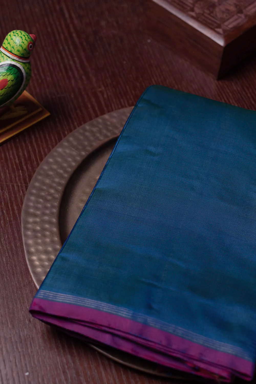 Royal Blue Kanchipuram Silk saree