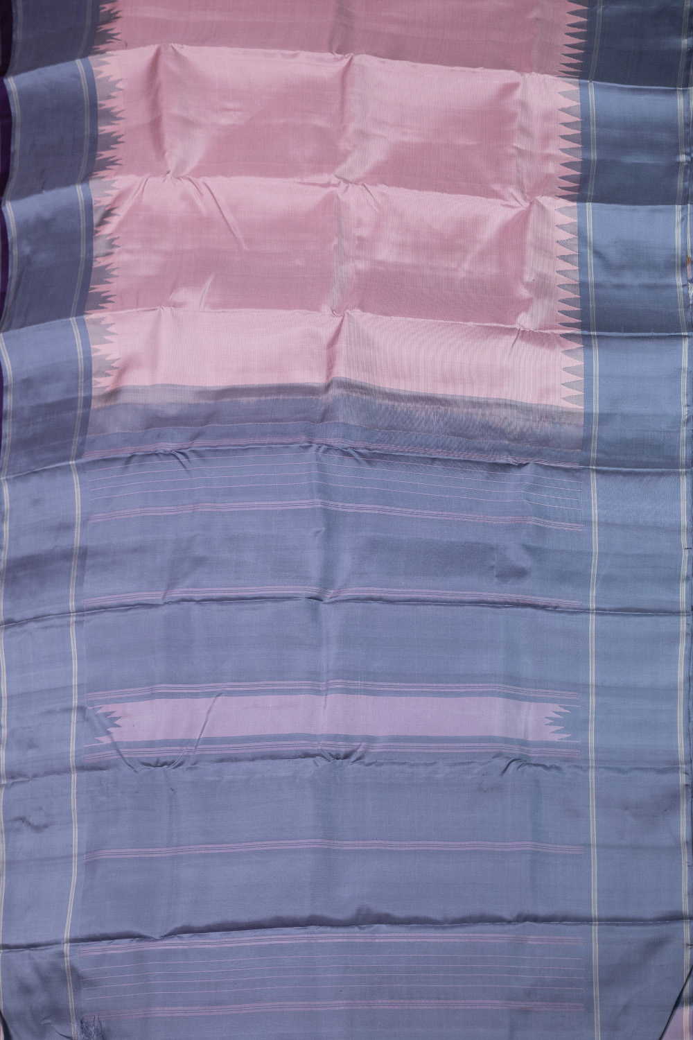 Baby Pink Kanchipuram Silk saree - Image 2