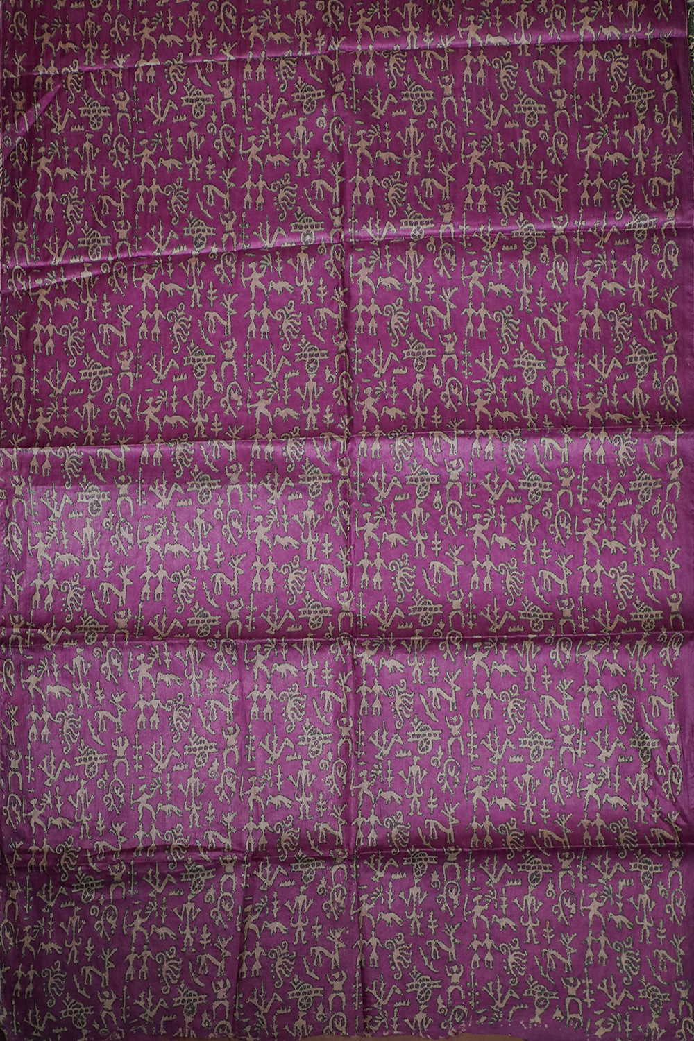 Persian Pink Kantha Silk Dupatta - Image 2