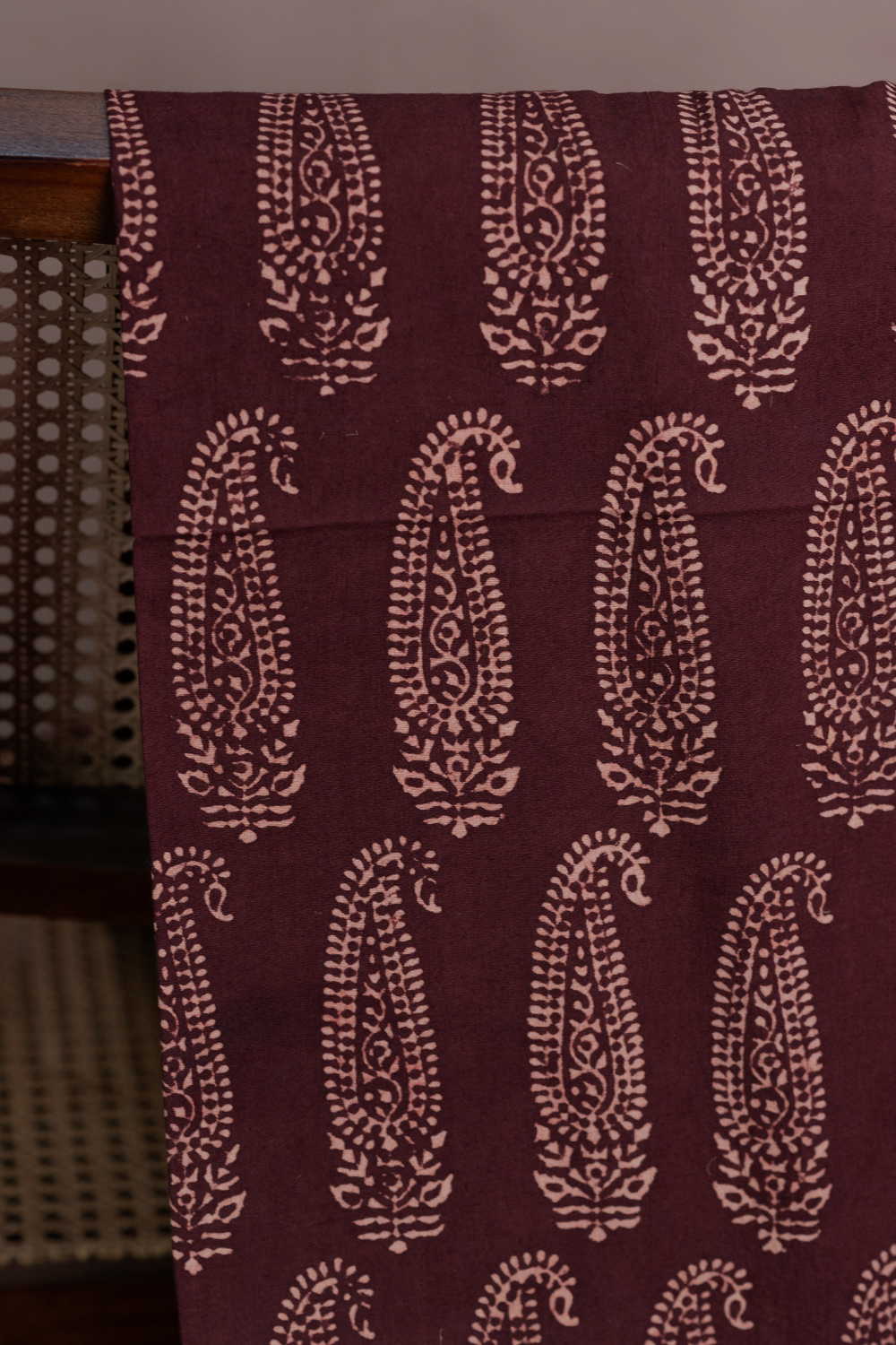 Big Butta - Brown Kutch Cotton Fabric