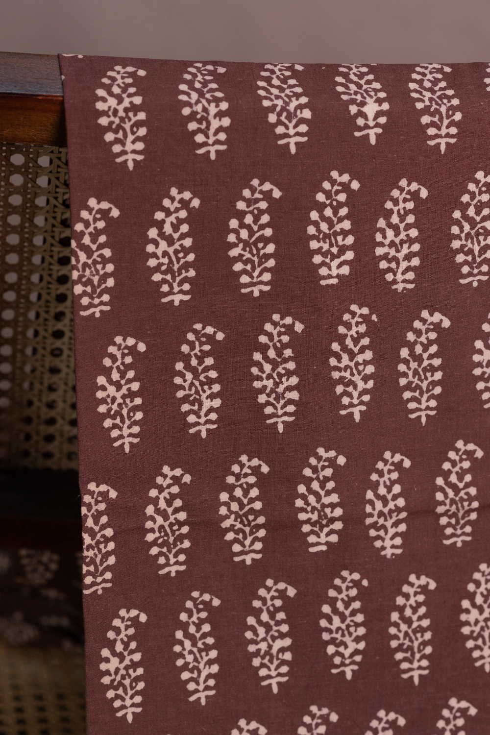 Paisley Butta Kutch Cotton Fabric - Image 2