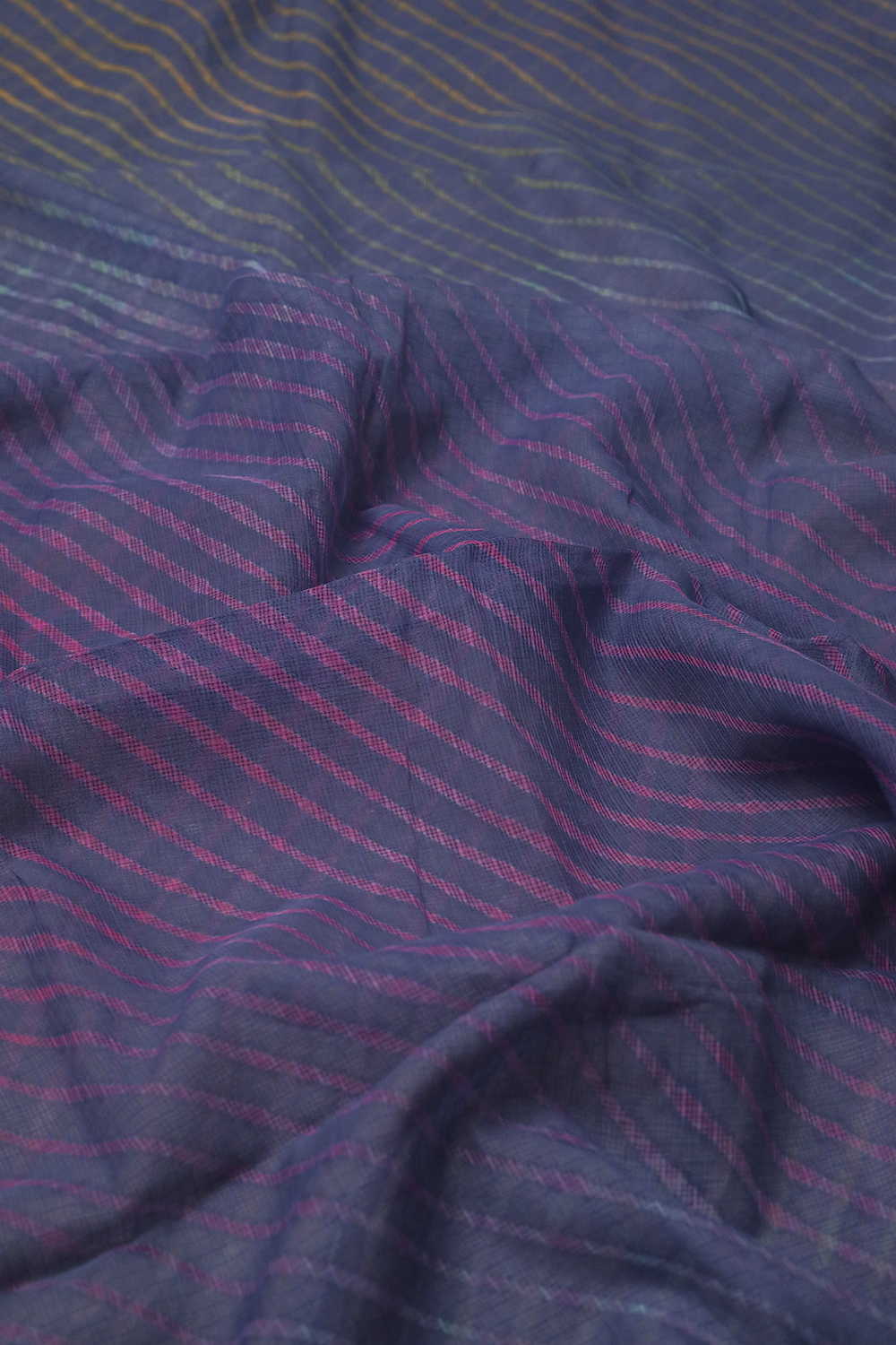Color Drift Leheriya Kota Cotton saree - Image 2