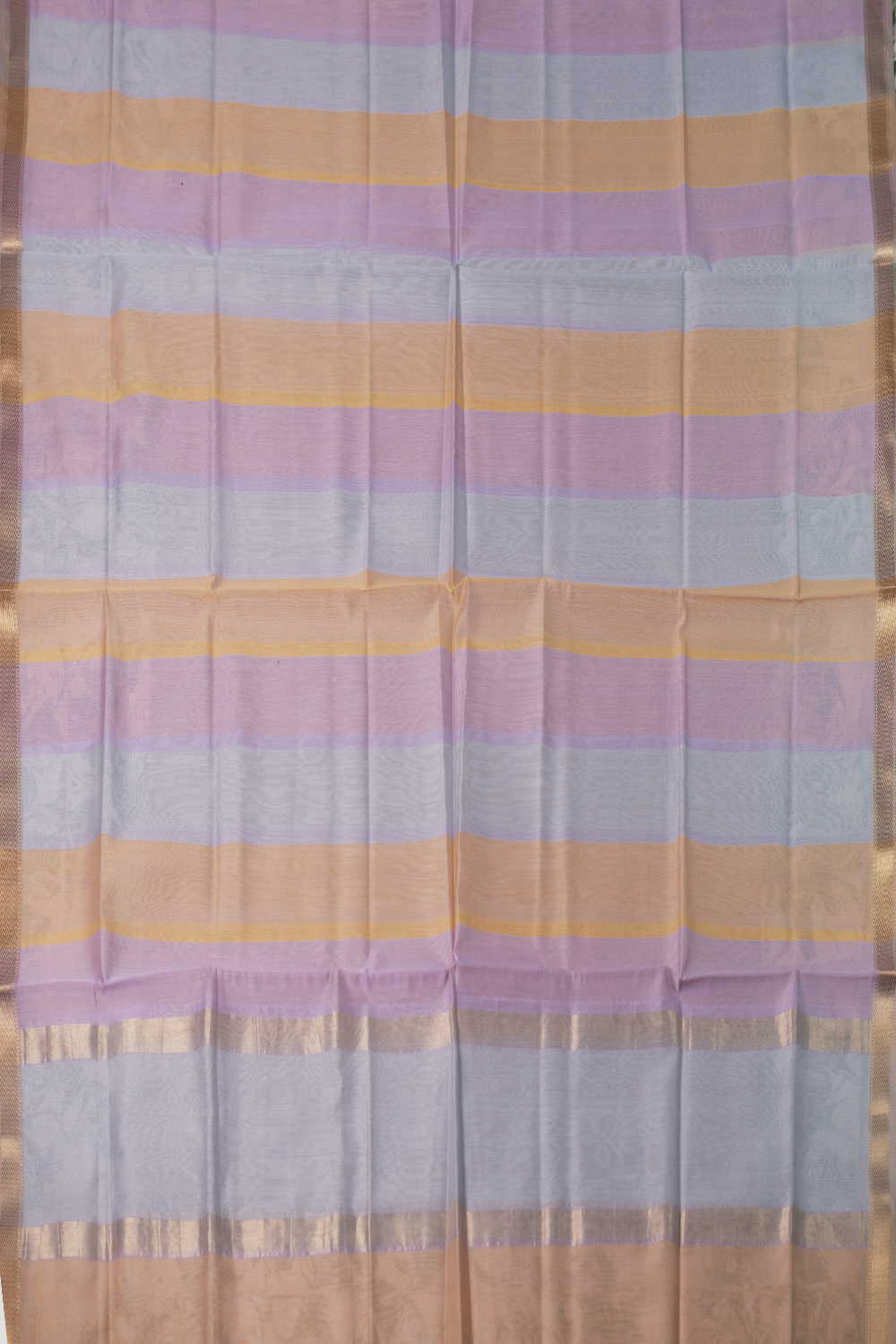 Twint Grey Maheshwari Silk Cotton Top & Dupatta - Image 3