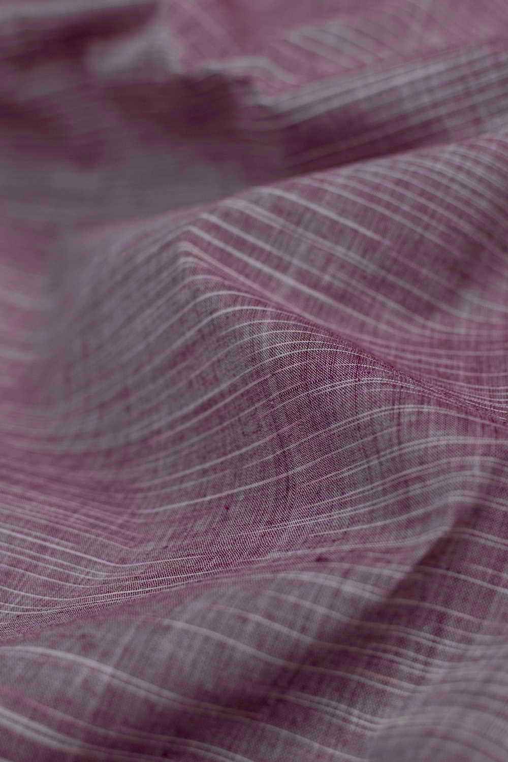 Light Pink Handwoven Cotton Fabric - Image 2