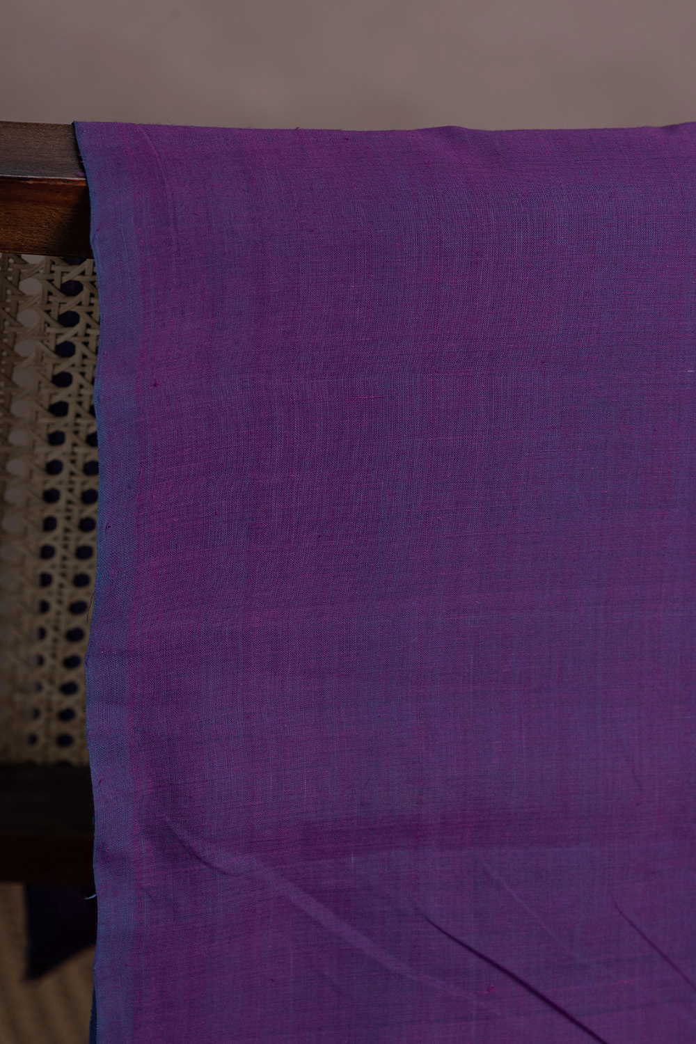 Dual Shaded - Purple Mangalagiri Cotton Fabric