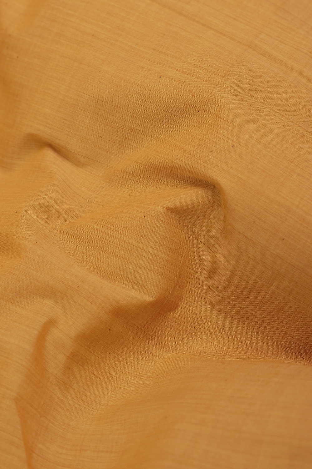 Turmeric Yellow Mangalagiri Cotton Fabric - Image 2