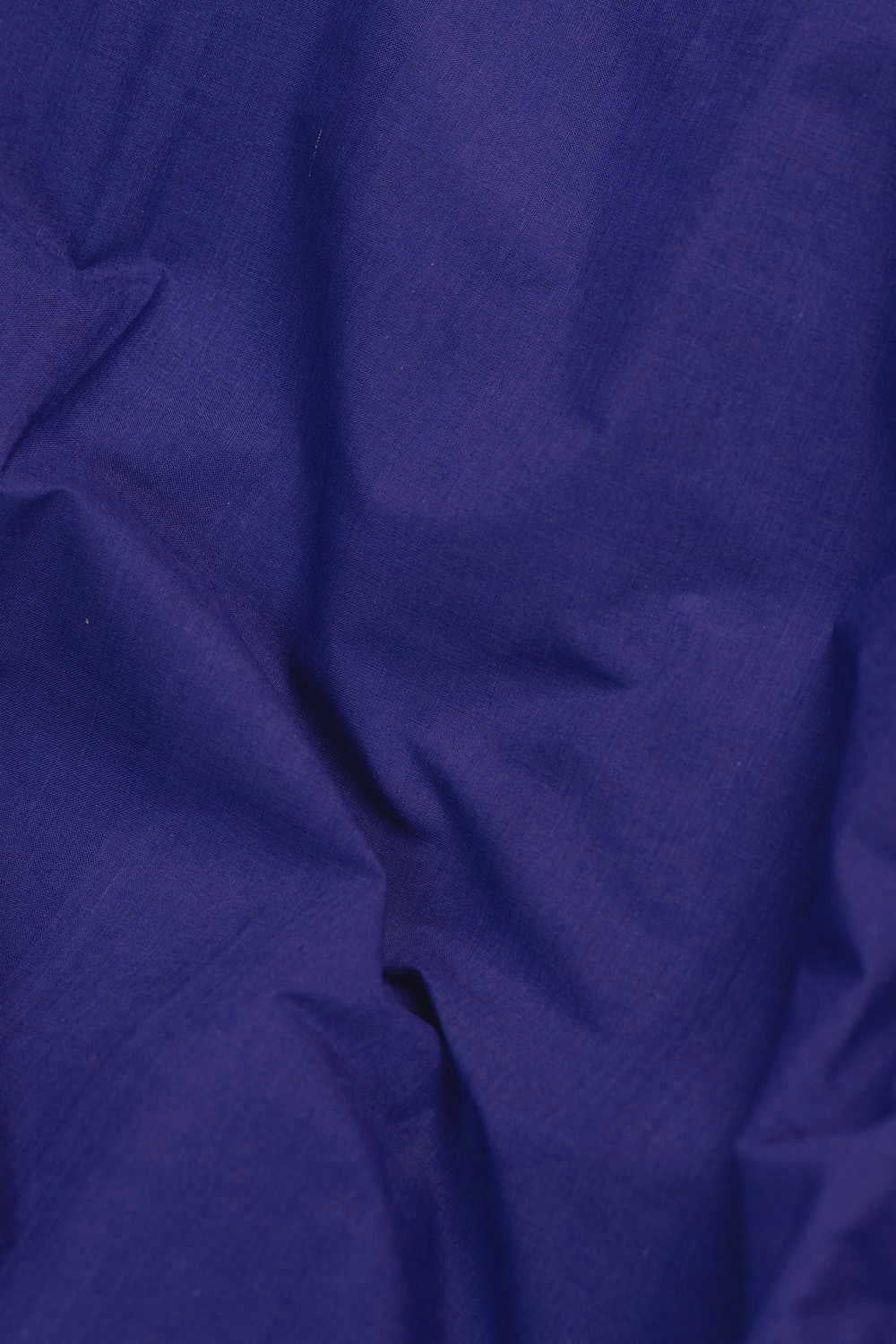 Purple Blue Mangalagiri Cotton Fabric - Image 3